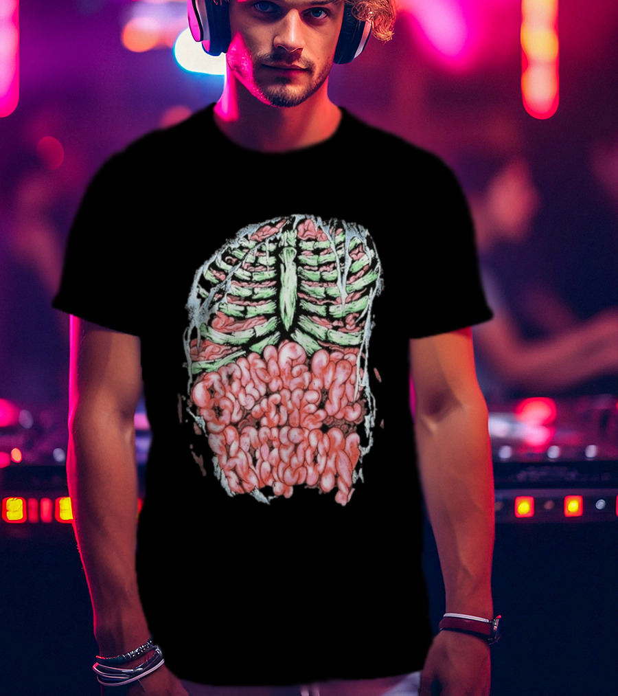 Bring Me The Horizon BMTH Ribcage Skeleton 2026 T-Shirt