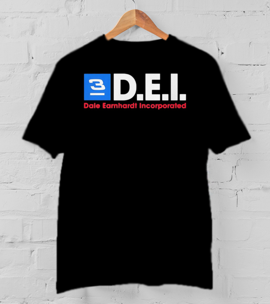 Dale Earnhardt Incorporated DEI 3 Racing Number T-Shirt
