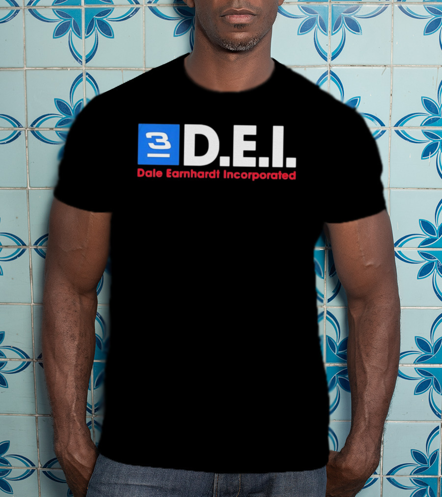 Dale Earnhardt Incorporated DEI 3 Racing Number T-Shirt