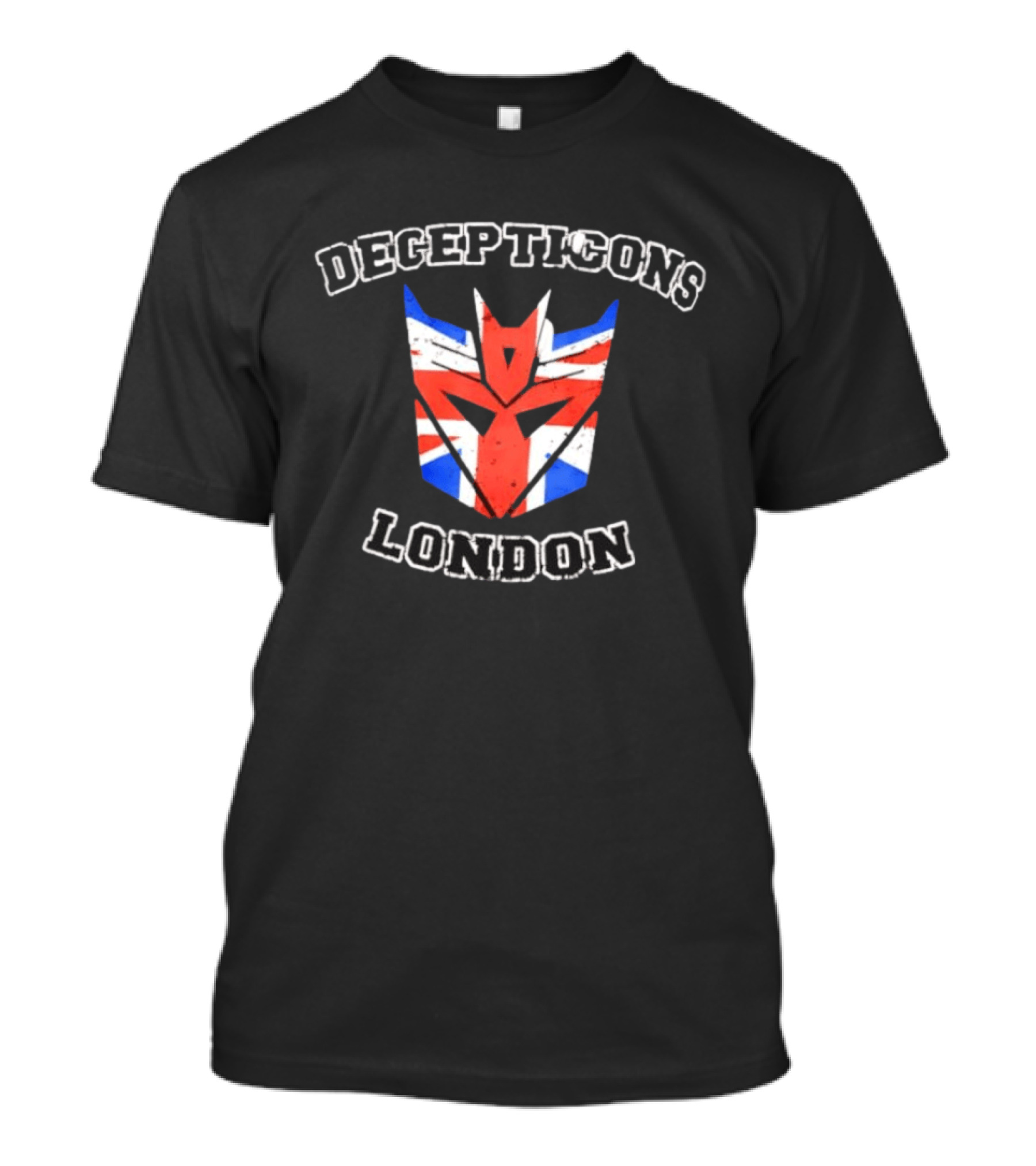 Decepticons London Union Jack Transformers T-Shirt
