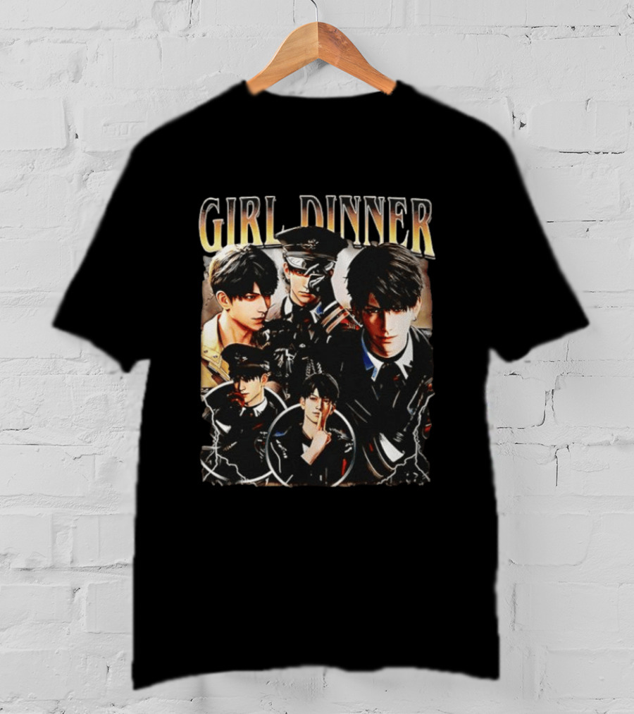 Girl Dinner Love Deepspace Xavier Zayne Rafayel Sylus Qiang T-Shirt