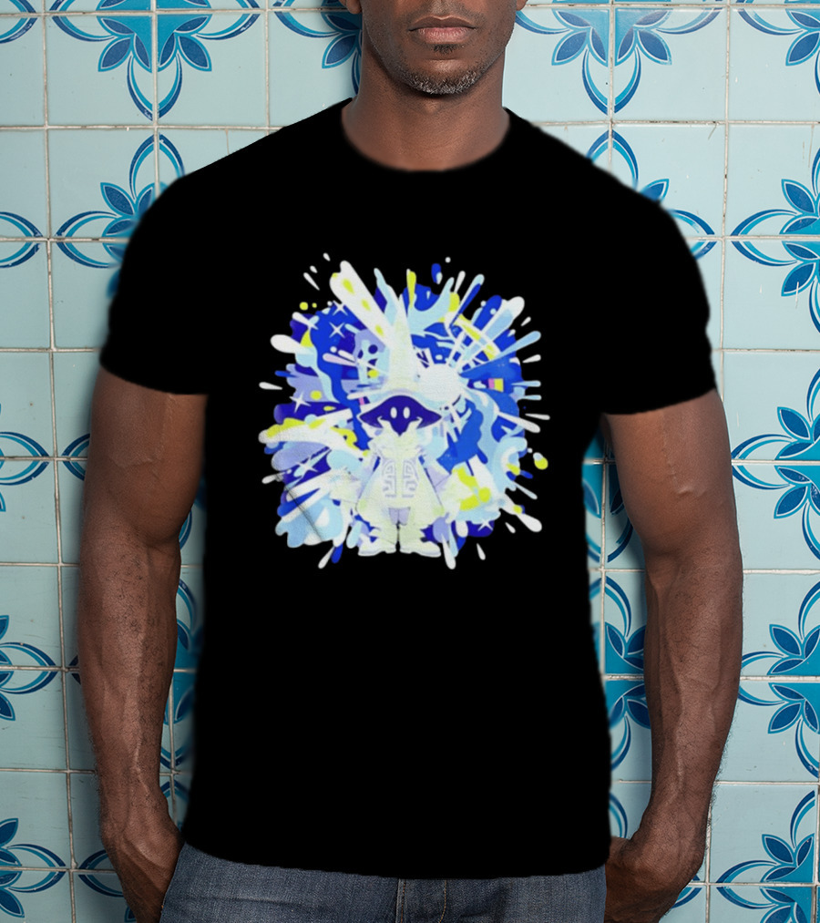 Vivi Ornitier Final Fantasy Black Mage Magic Stars Explosion T-Shirt