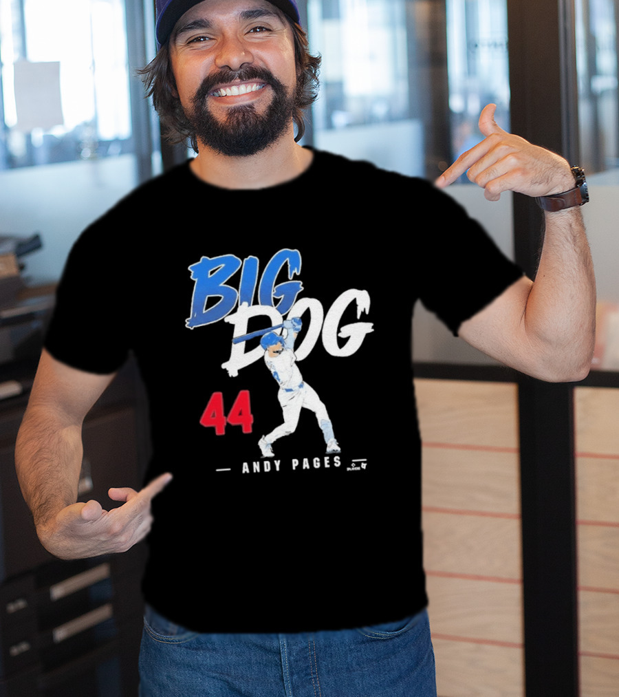MLB Los Angeles Dodgers Andy Pages 44 Big Dog T-Shirt