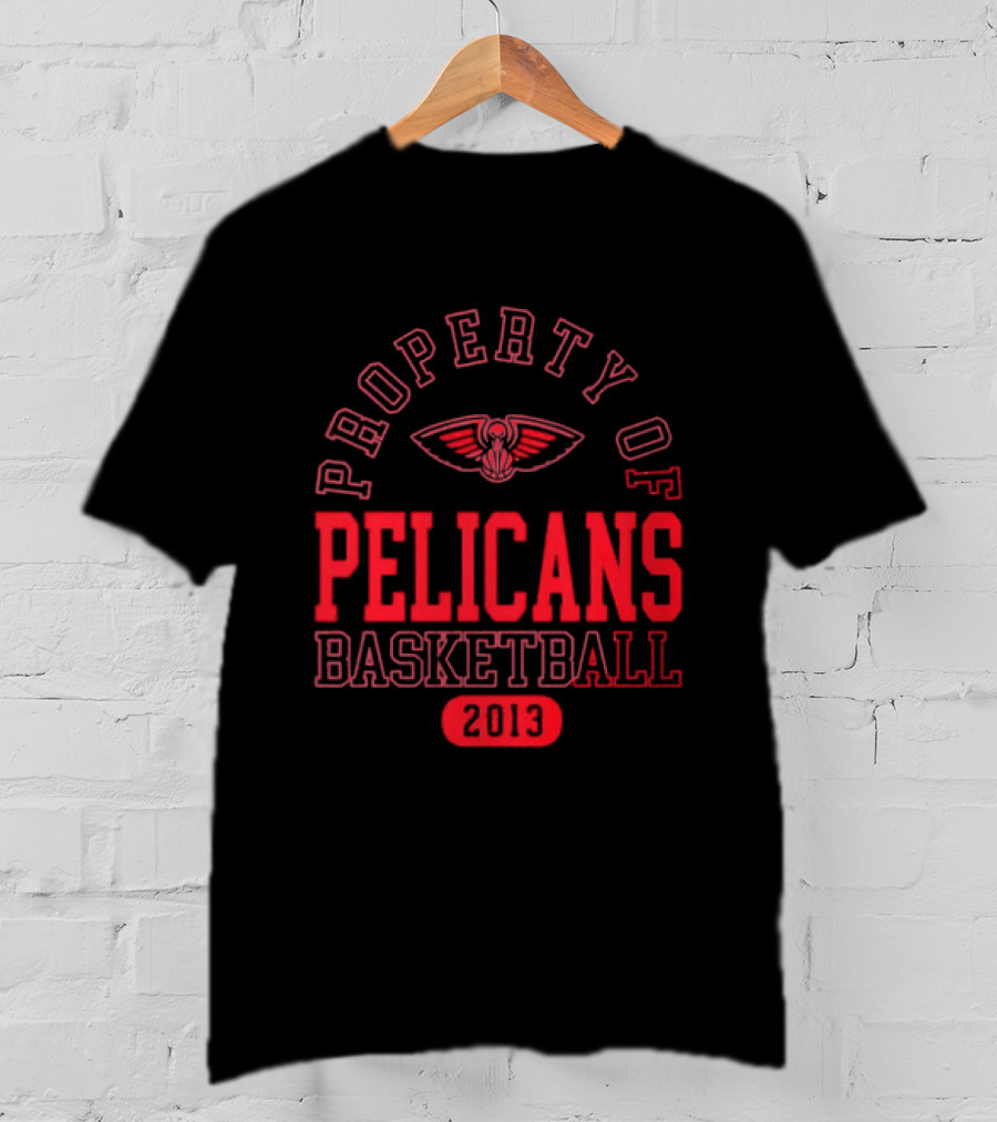 Property Of New Orleans Pelicans Basketball 2013 T-Shirt