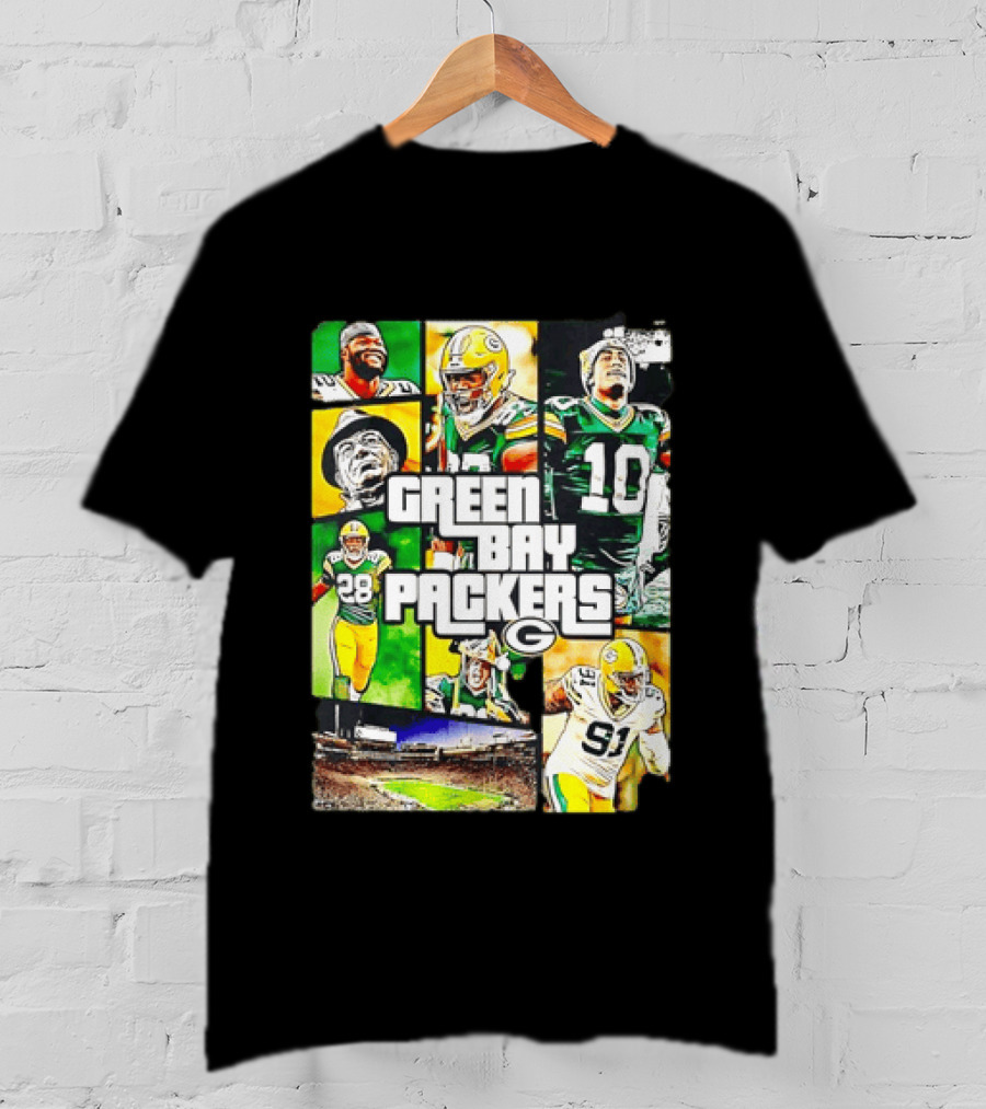 Green Bay Packers Football NFL Team Fan Merchandise T-Shirt