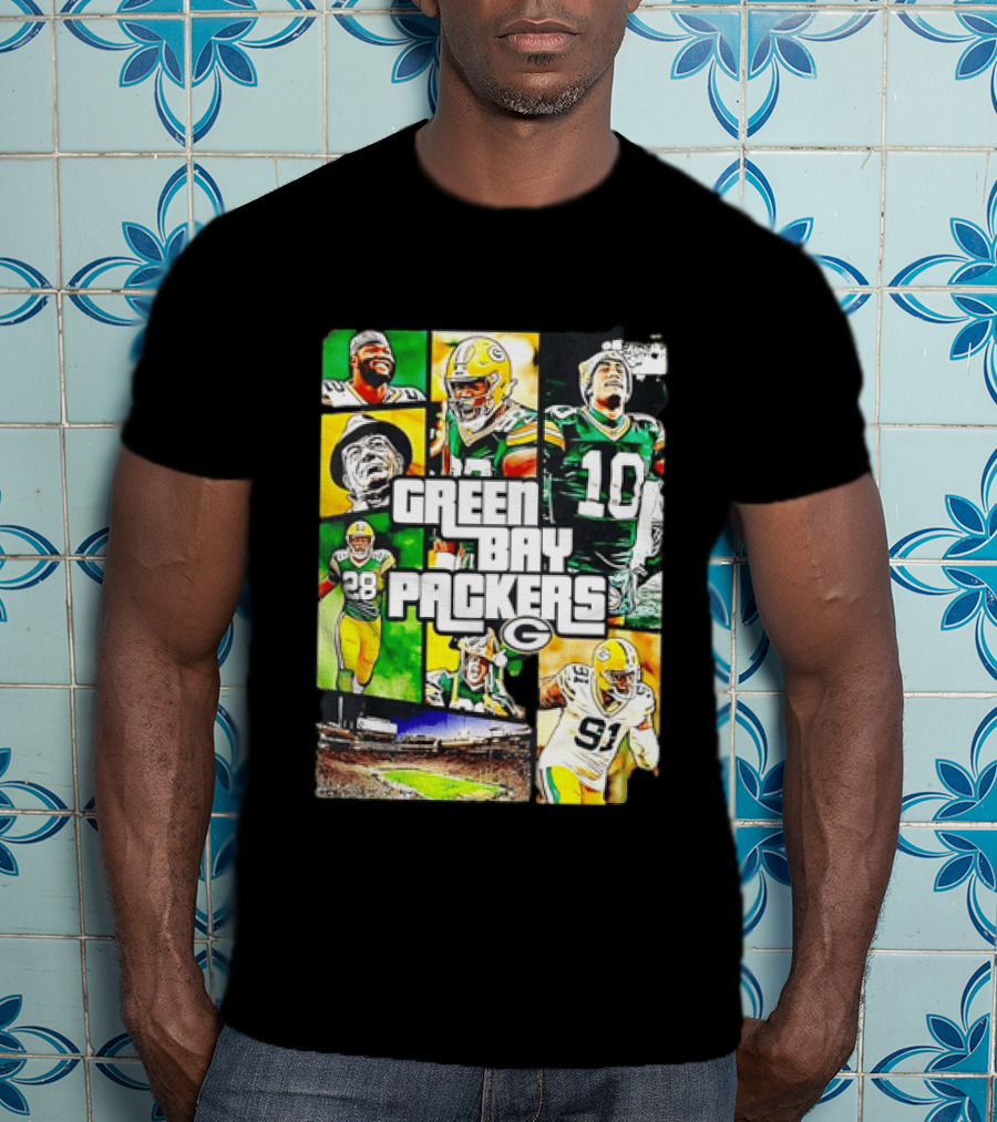 Green Bay Packers Football NFL Team Fan Merchandise T-Shirt