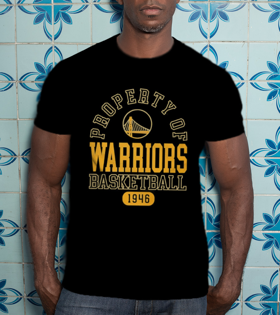 Property Of Warriors Basketball 1946 Golden State Iconic Team Heritage T-Shirt