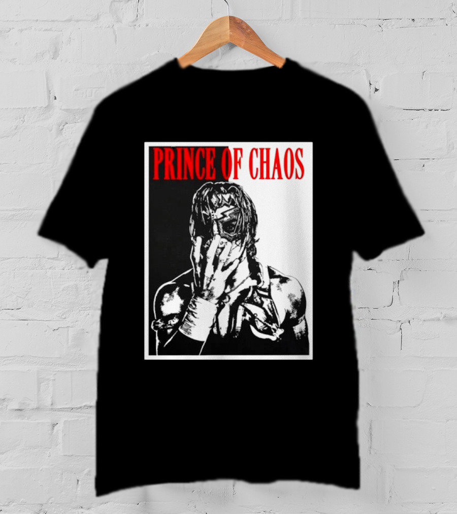 Shado Jr Prince Of Chaos Wrestling Lucha Libre Masked Wrestler T-Shirt