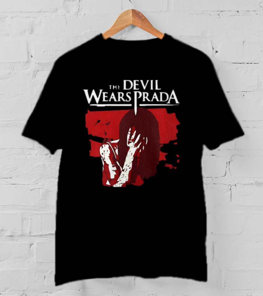 The Devil Wears Prada Crying Girl Red T-Shirt