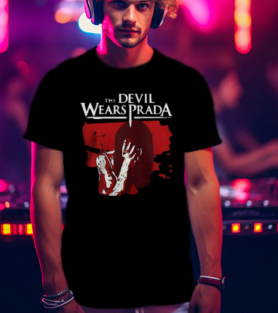 The Devil Wears Prada Crying Girl Red T-Shirt