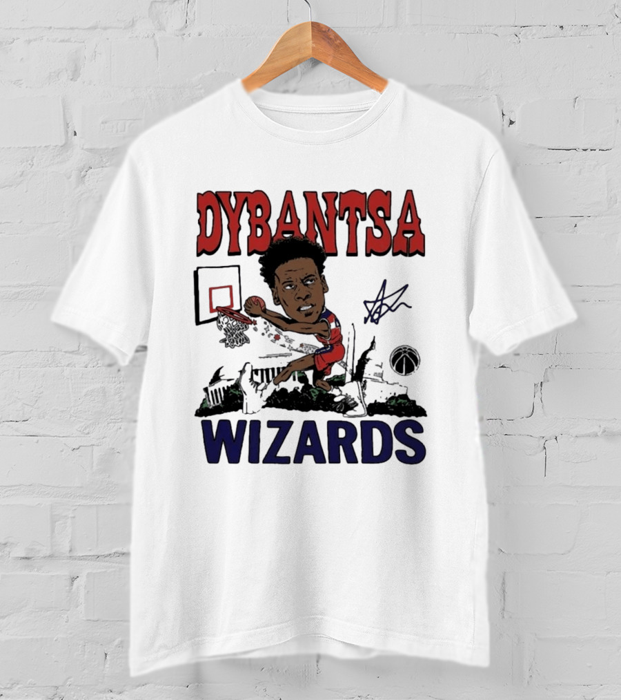 Dybantsa Washington Wizards Rookie Tri Blend Homage T-Shirt