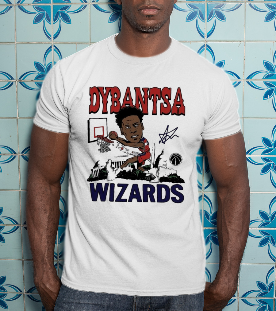 Dybantsa Washington Wizards Rookie Tri Blend Homage T-Shirt