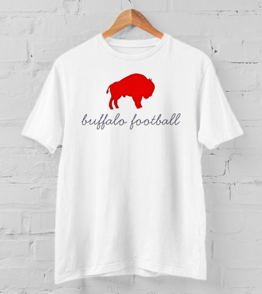 Buffalo Football Red Buffalo T-Shirt