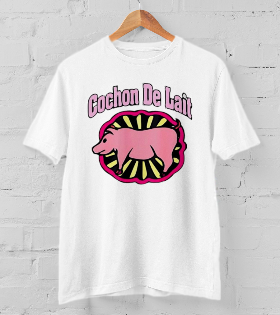 Cochon De Lait Pig Meat Culinary Food Festival Barbecue BBQ T-Shirt