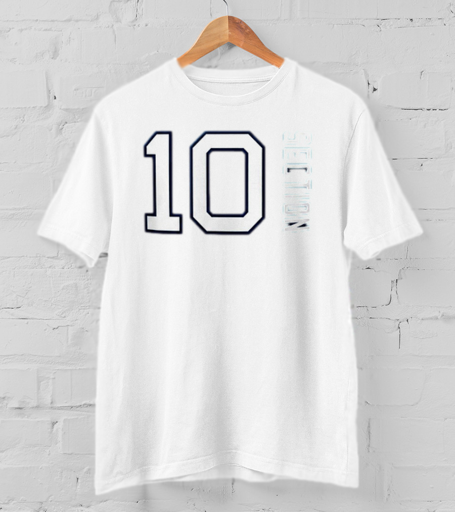 Red Sox Section 10 Night Jersey Giveaway Event T-Shirt