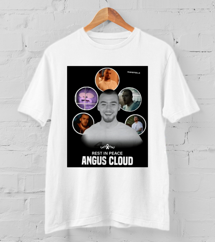 Angus Cloud Memorial Tribute AnimeFeels Rest In Peace T-Shirt