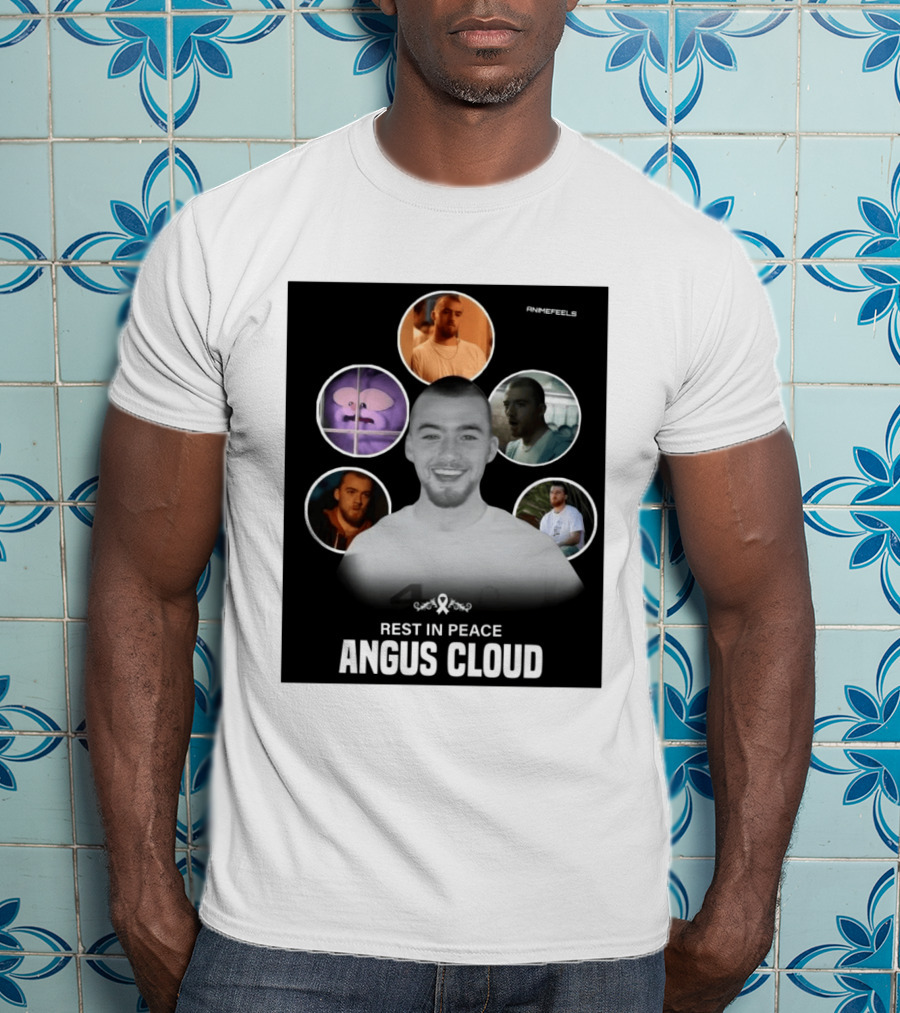 Angus Cloud Memorial Tribute AnimeFeels Rest In Peace T-Shirt