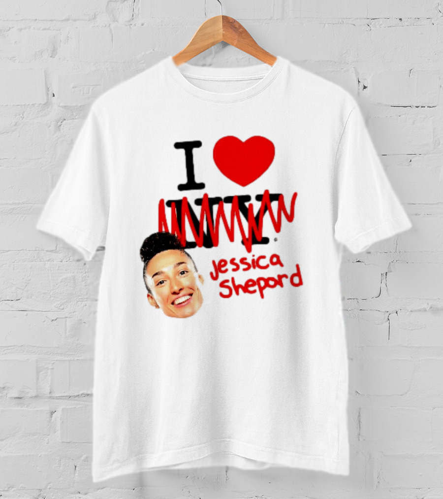 I Love NY Jessica Shepard Heartbeat T-Shirt