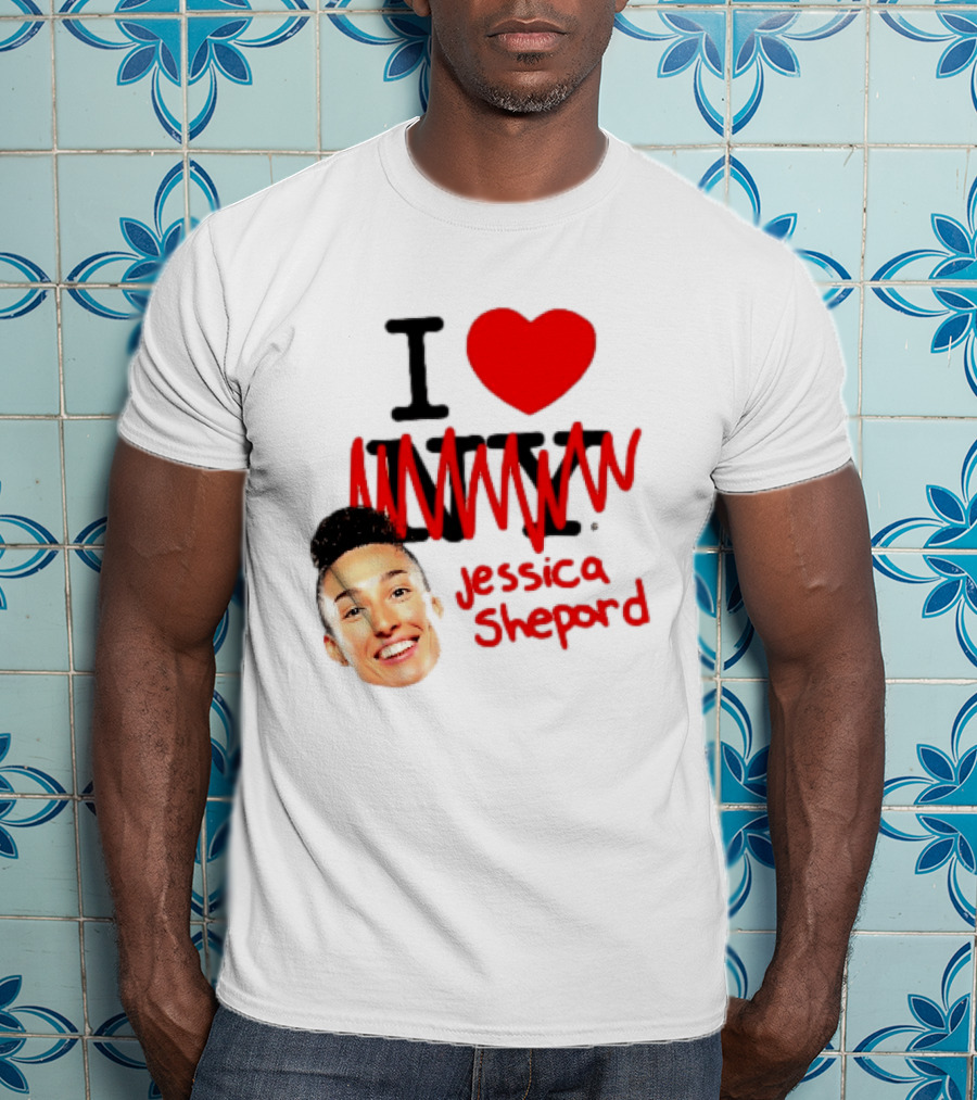 I Love NY Jessica Shepard Heartbeat T-Shirt