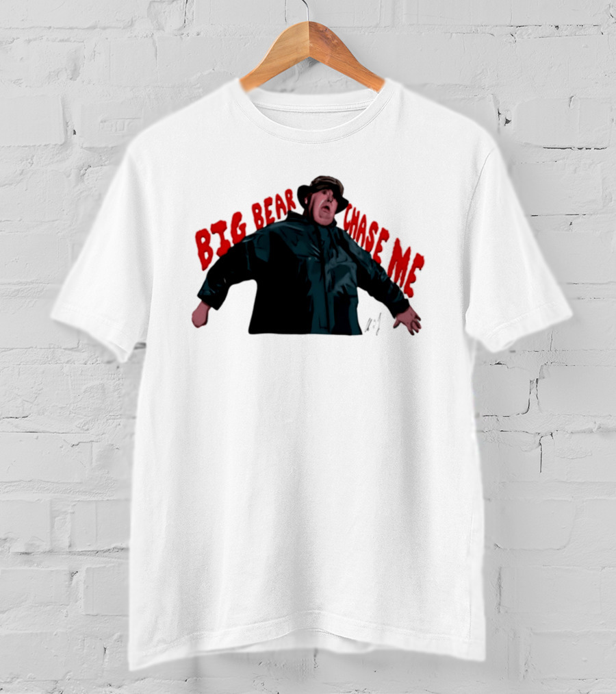 John Candy Big Bear Chase Me The Great Outdoors Movie Scene T-Shirt