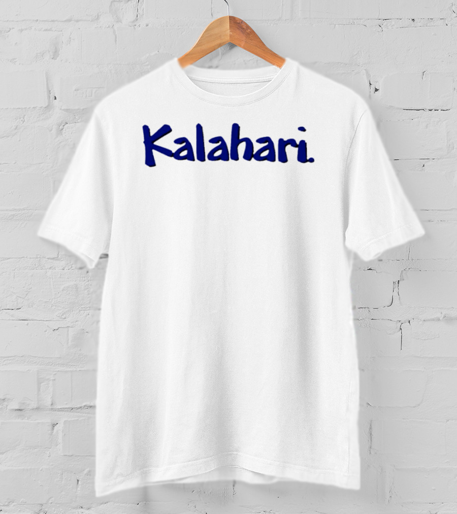 Kalahari Resorts Wordmark Blue T-Shirt