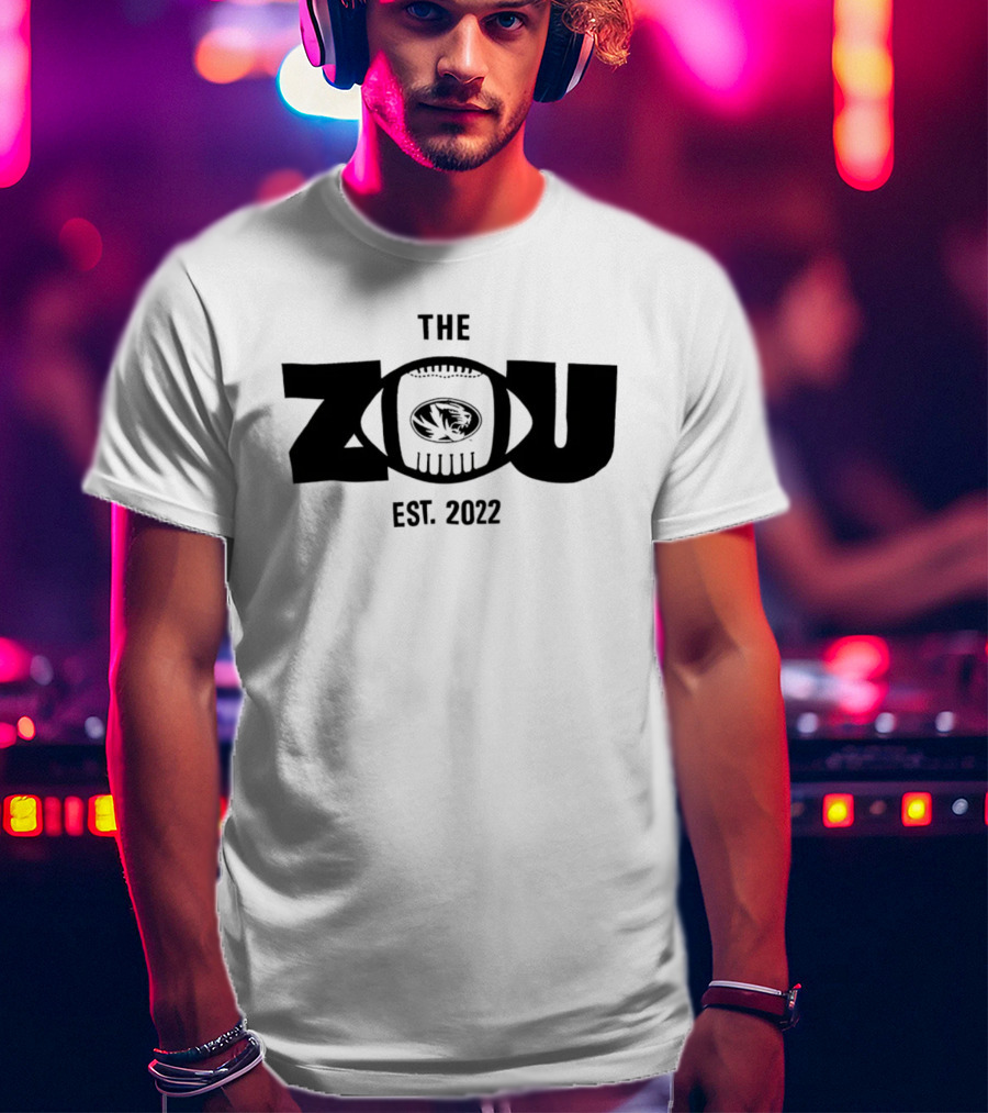 Missouri Tigers The Zou Football Est 2022 T-Shirt