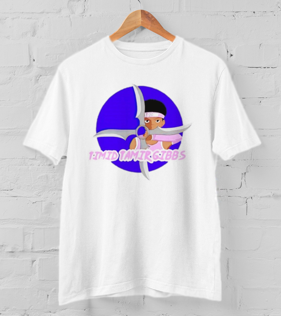 Timid Tamir Gibbs Windmill Shuriken Ninja T-Shirt