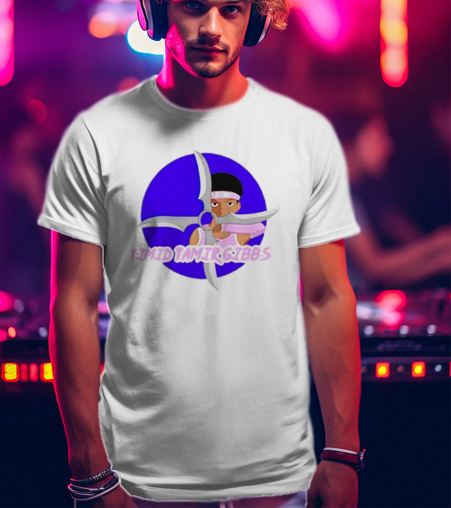 Timid Tamir Gibbs Windmill Shuriken Ninja T-Shirt