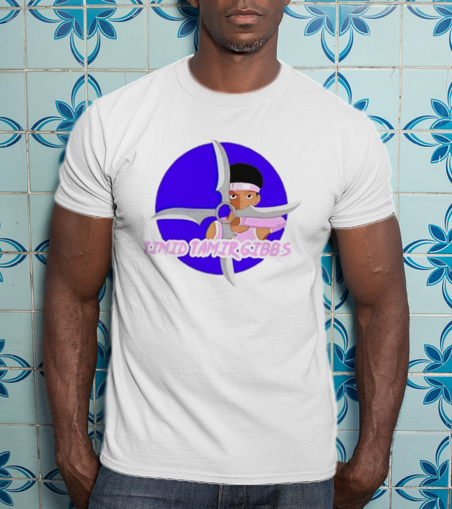 Timid Tamir Gibbs Windmill Shuriken Ninja T-Shirt