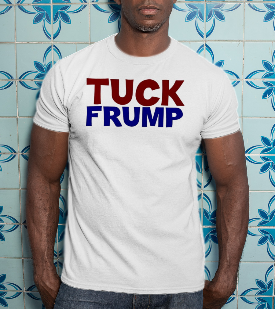 Tuck Frump Red And Blue T-Shirt