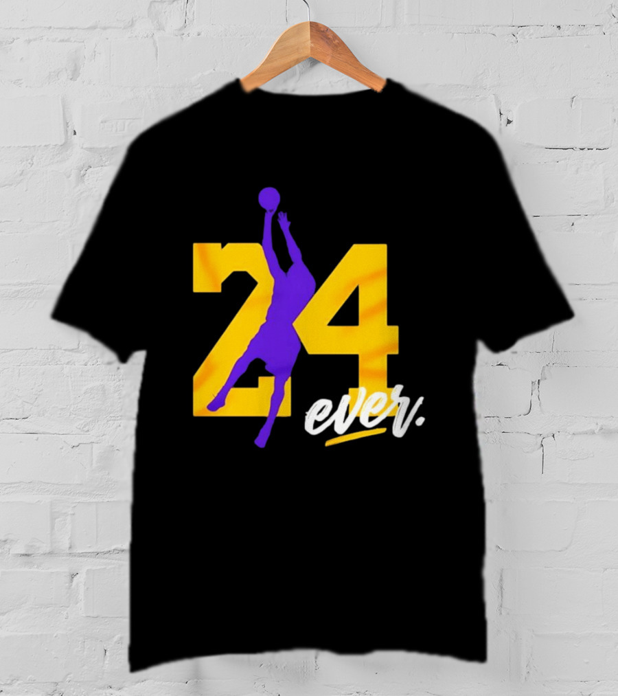 Kobe Bryant Los Angeles Lakers 24 Ever Basketball Legend T-Shirt