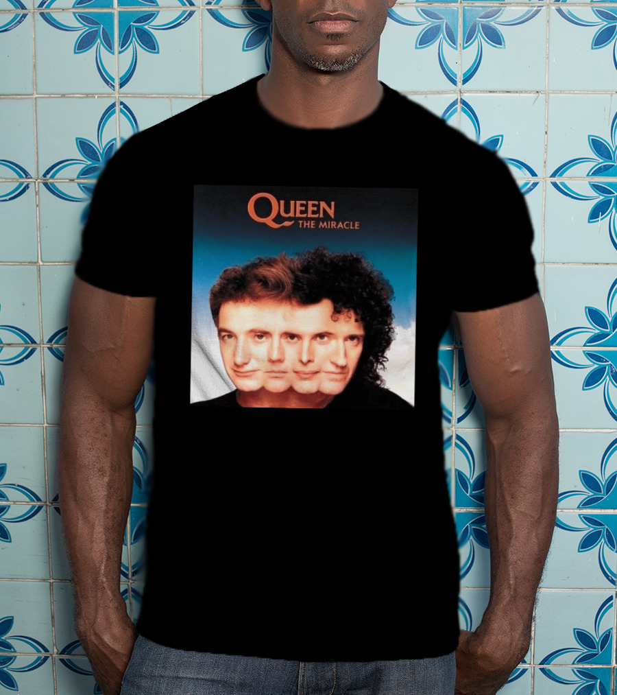 Queen The Miracle Album Cover Art May 1989 Release T-Shirt