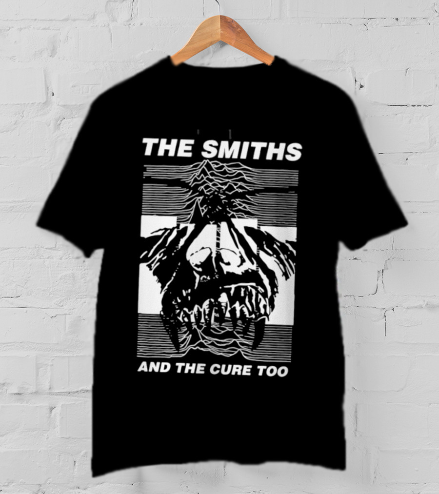 The Smiths And The Cure Too Joy Division Wave Mountain T-Shirt