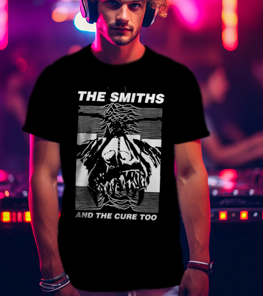 The Smiths And The Cure Too Joy Division Wave Mountain T-Shirt
