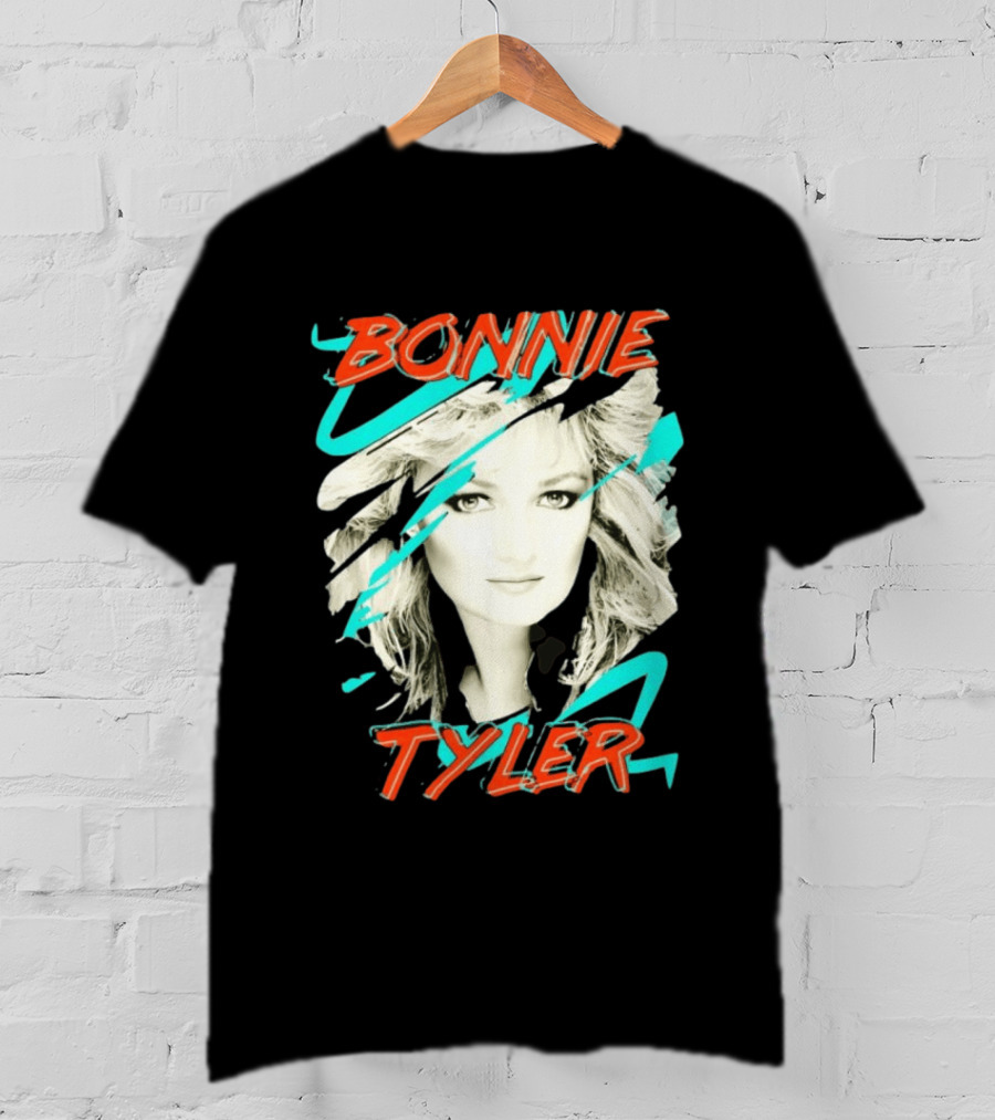Bonnie Tyler 80s Pop Music Star T-Shirt