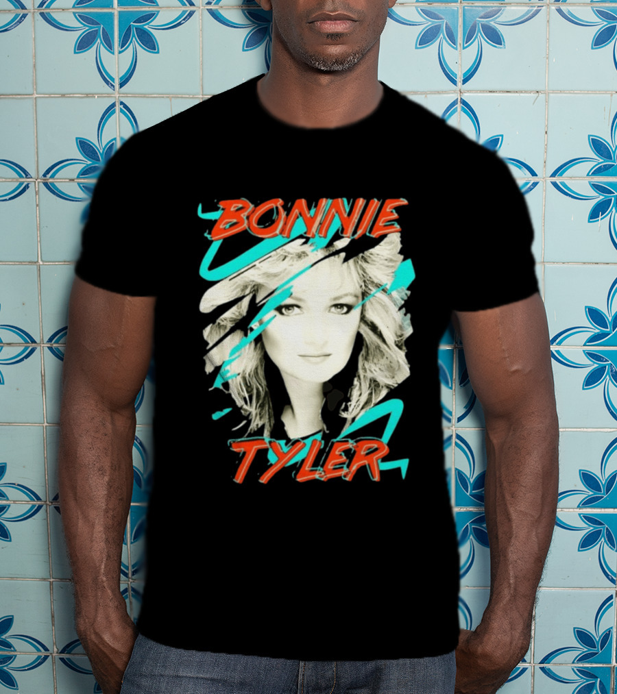 Bonnie Tyler 80s Pop Music Star T-Shirt
