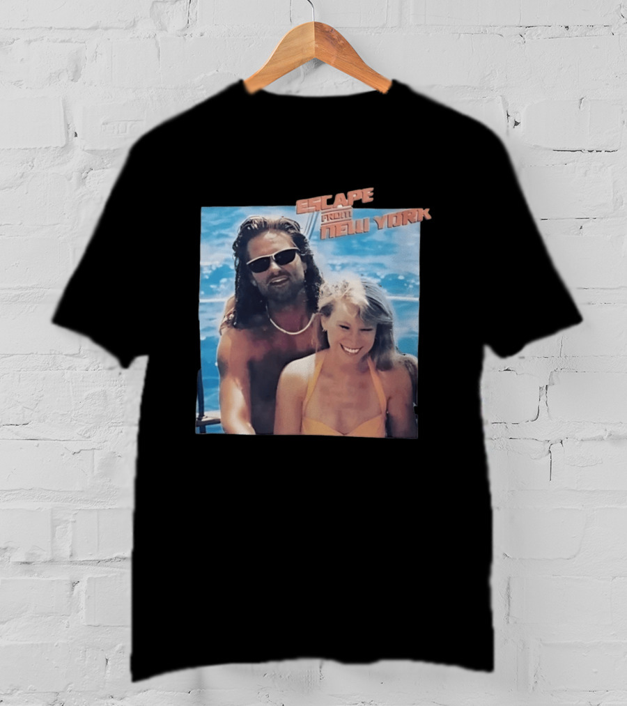 Captain Ron Kurt Russell Mary Kay Place Escape From New York 1992 T-Shirt