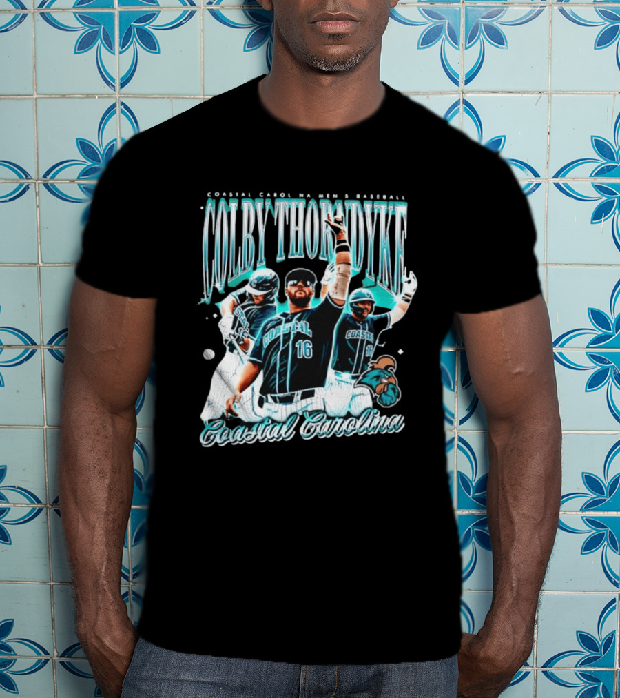 Coastal Carolina Chanticleers Colby Thoradyke Baseball Coastal Carolina T-Shirt