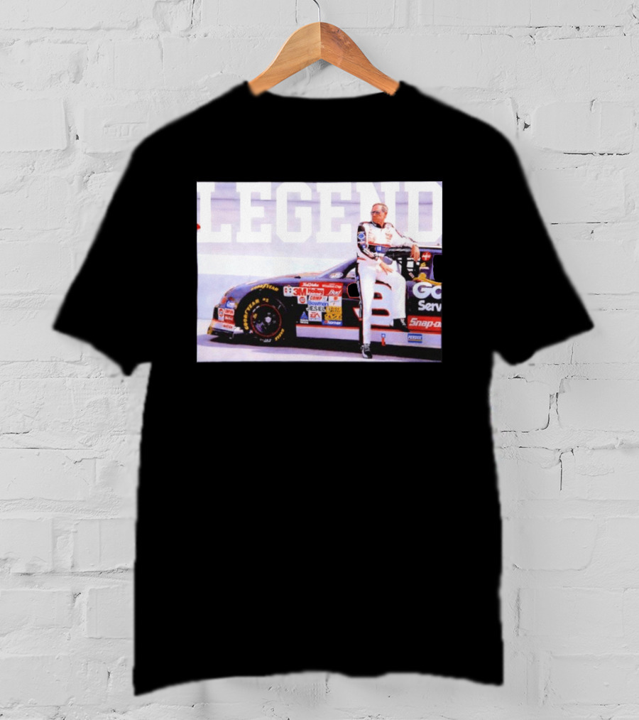 Dale Earnhardt Richard Childress Racing Nascar Winston Cup Legend Goodyear Snap On Holley T-Shirt