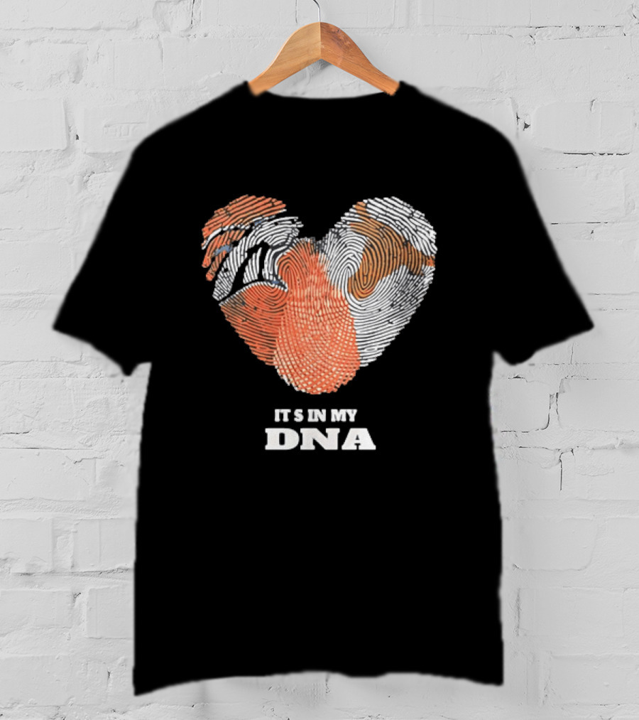 Fingerprint Heart It's In My DNA T-Shirt