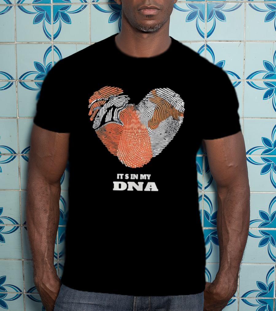 Fingerprint Heart It's In My DNA T-Shirt