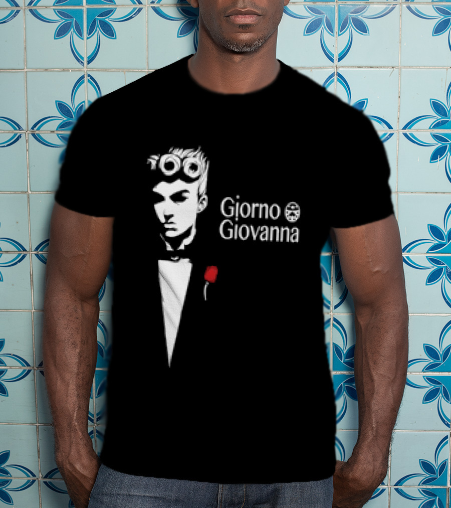 JoJo's Bizarre Adventure Giorno Giovanna Godfather T-Shirt