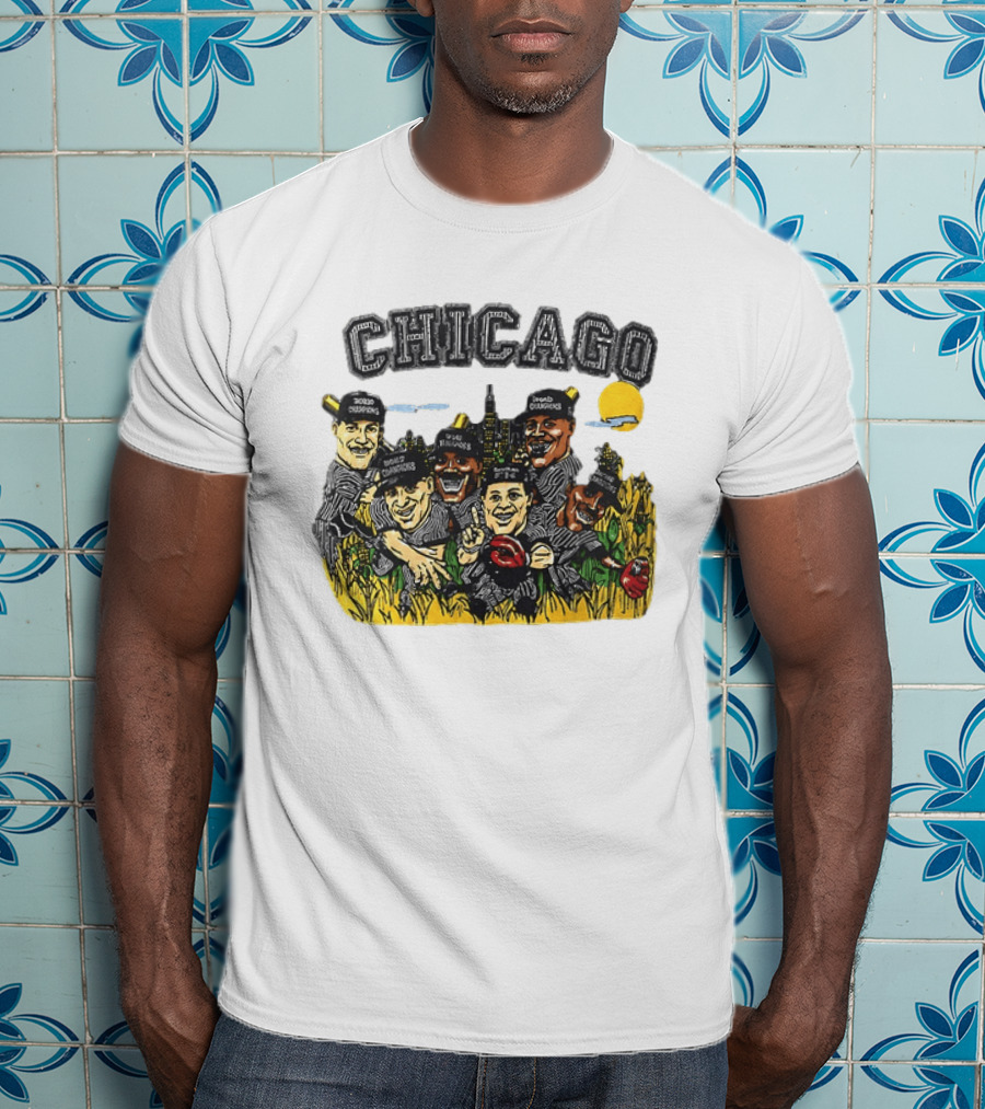 Chicago White Sox 1993 World Champions Fielding New Dreams T-Shirt