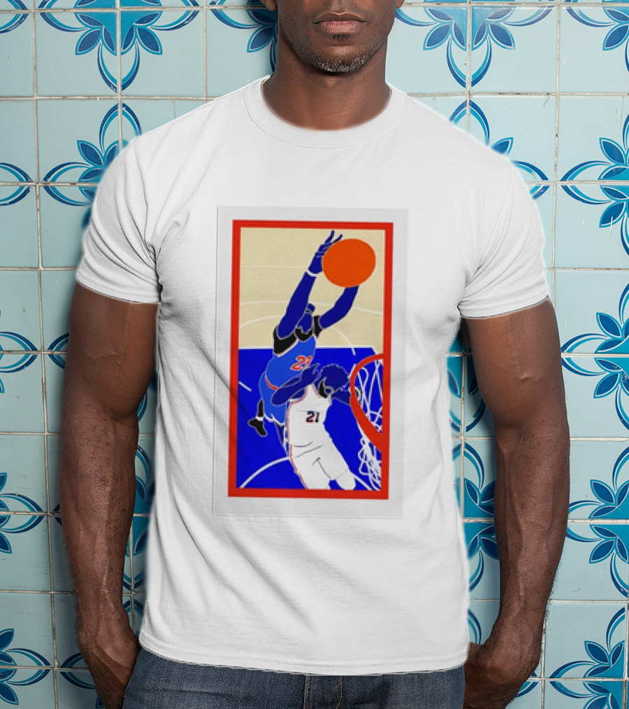 Hang It In The Louvre 2026 OG New York Knicks Dunk T-Shirt