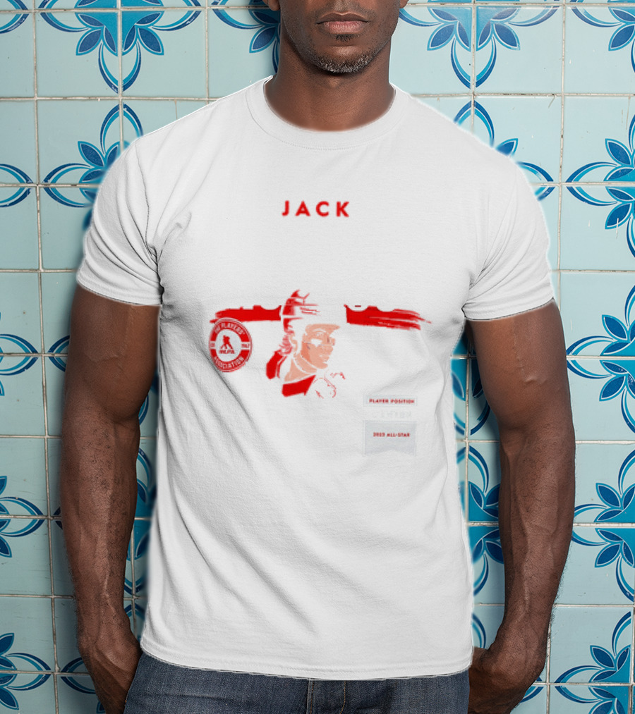 Jack Hughes New Jersey Devils Player 86 NHLPA Spotlight 2023 All Star T-Shirt