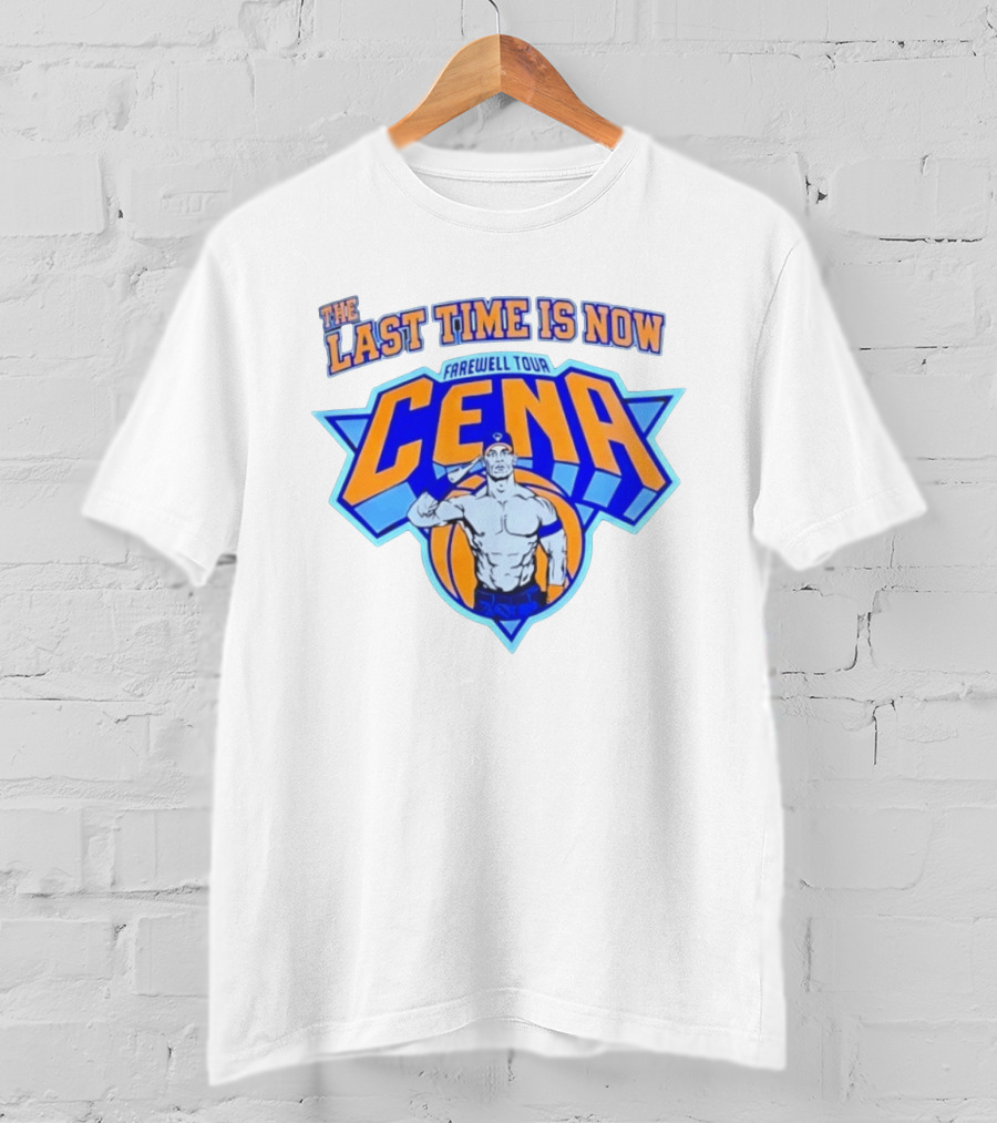 John Cena The Last Time Is Now Farewell Tour Cenation Wrestling T-Shirt