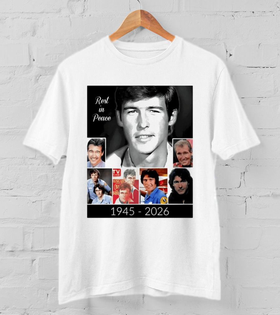 Rest In Peace Randolph Mantooth 1945 2026 Rescue Squad Tribute Images T-Shirt