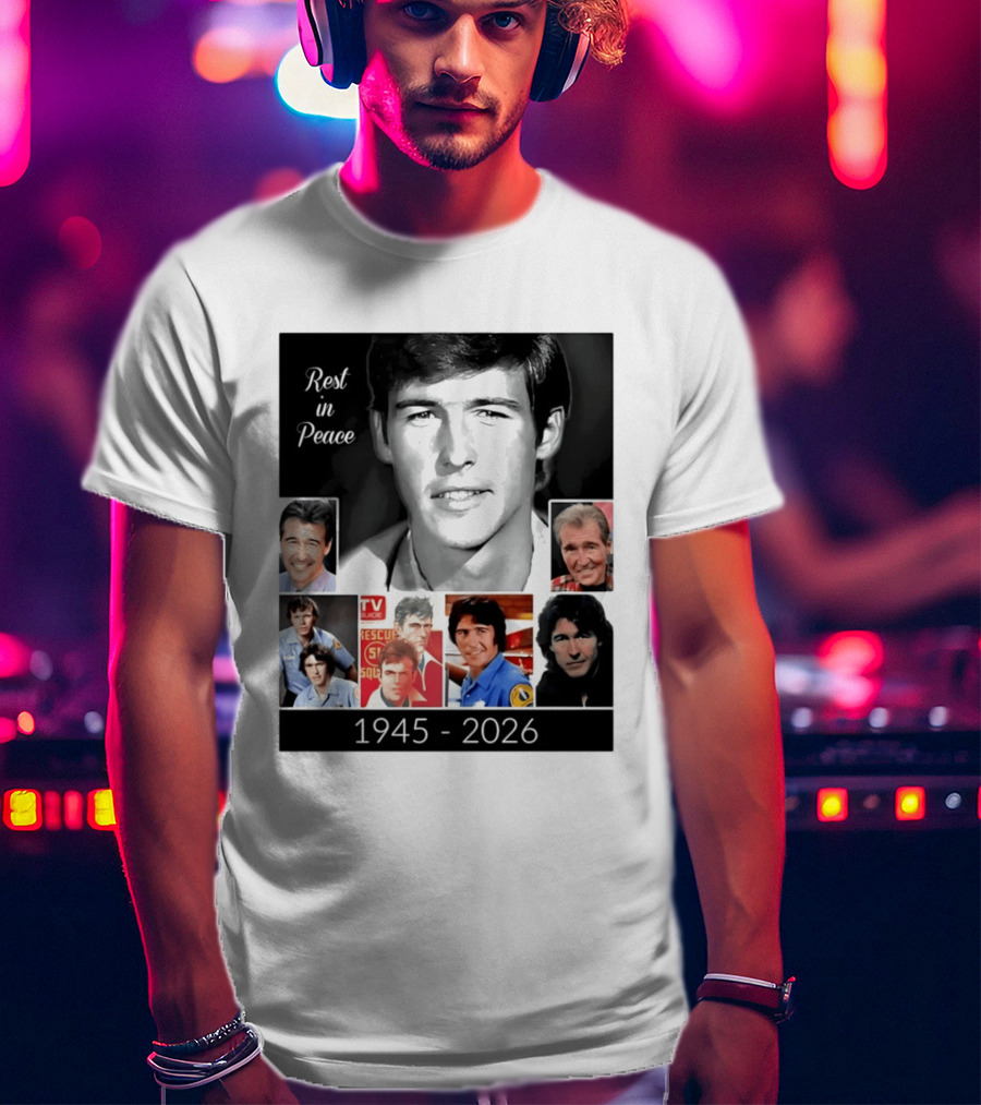 Rest In Peace Randolph Mantooth 1945 2026 Rescue Squad Tribute Images T-Shirt