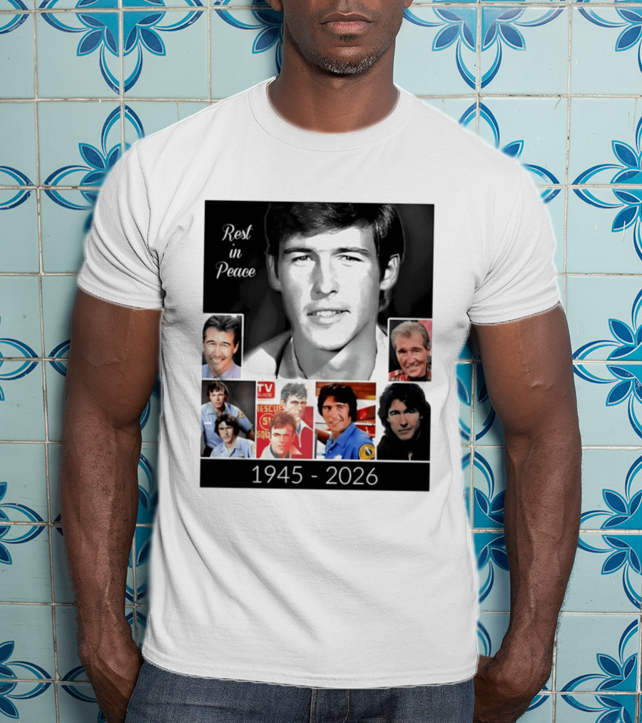 Rest In Peace Randolph Mantooth 1945 2026 Rescue Squad Tribute Images T-Shirt
