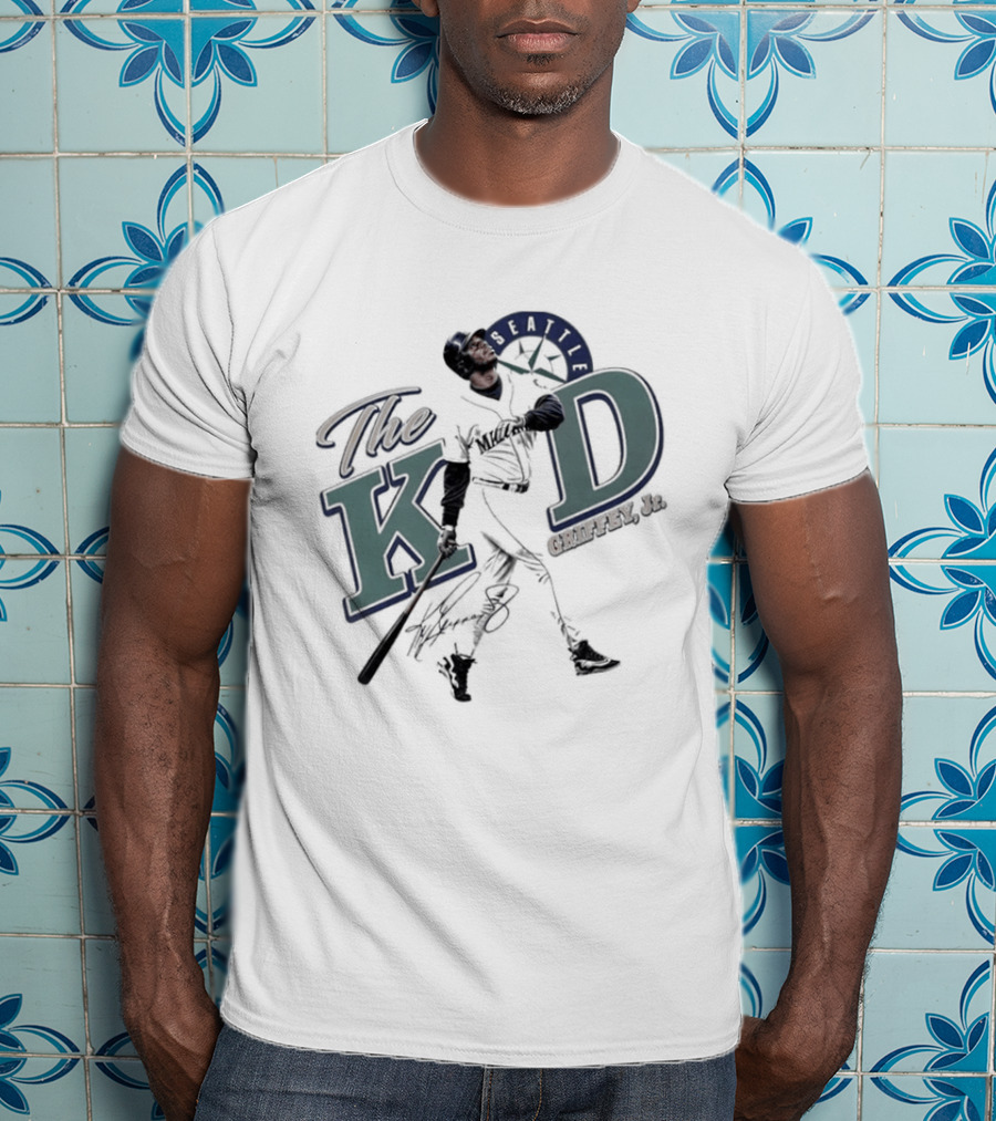The Kid Seattle Mariners Ken Griffey Jr. Baseball T-Shirt